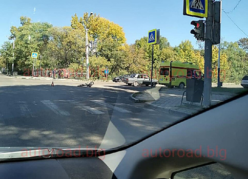 В Благовещенске велосипедист попал под колёса «жигулей»