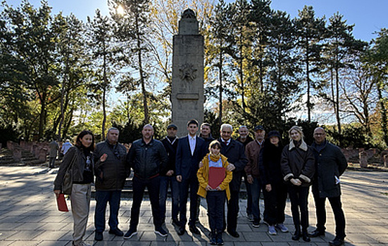 В Лейпциге почтили память красноармейцев, погибших в ФРГ во Вторую мировую войну