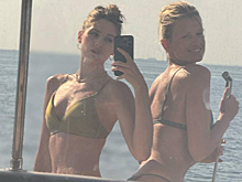 Жена Эрнста опубликовала фото в бикини