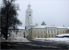 Российские древности: Храм Сергия Радонежского на Владычном дворе Великого Новгорода