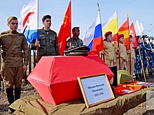 В рязанском селе захоронили останки участника шлиссельбургского десанта