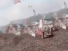 Смерч образовался на берегу Сочи: видео