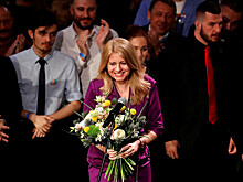 Новый президент Словакии принесла присягу