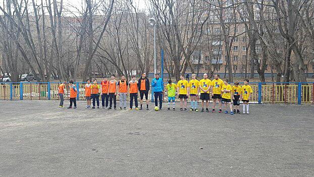 Футбольная команда Хорошевки провела первую игру весеннего кубка САО
