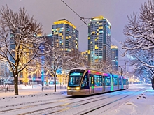 В Санкт-Петербурге сошел с рельсов новый трамвай