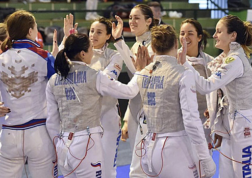 Рапиристки ЦСКА завоевали три награды на этапе Кубка мира по фехтованию во Франции