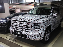Новый Haval H9: фотографии салона и кузова в легком камуфляже