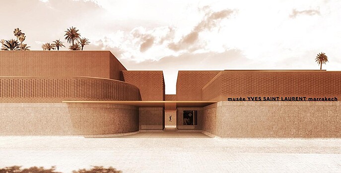 Как будет выглядеть новый музей Ива Сен-Лорана в Марракеше