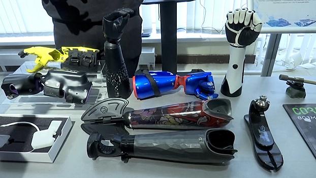 Новейшие протезы показали на выставке военной медицины на Кубани