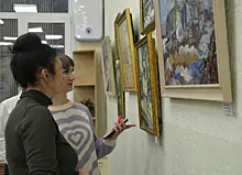 В Алексеевке открылась выставка картин художников Самарской области