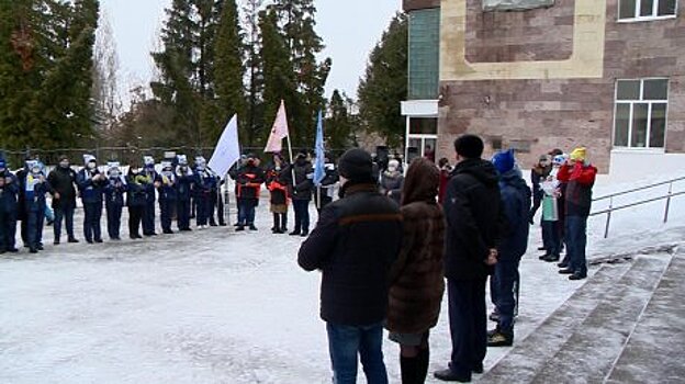 Пензенские студотряды отправились в социальный марафон на лыжах