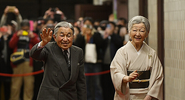 Император Японии отмечает 30-летие правления