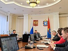 Евгений Первышов проверил работу «зимнего» штаба и оценил готовность региона к предстоящим снегопадам