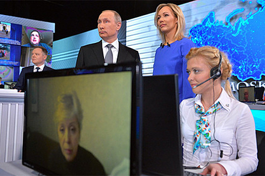 Большинство россиян заявили о необходимости прямой линии с Путиным