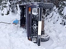 В Свечинском районе водитель «Нивы» не справился с управлением и вылетел в кювет