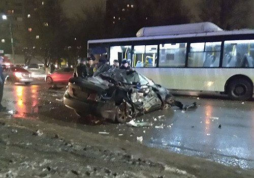 Опять машина в хлам