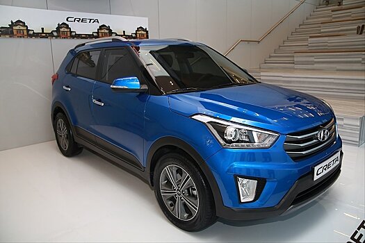 Hyundai показал на автосалоне в Москве кроссовер Creta