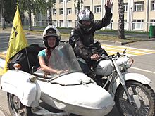 Байкеры из Удмуртии отправились в Германию на мотоцикле «Иж»