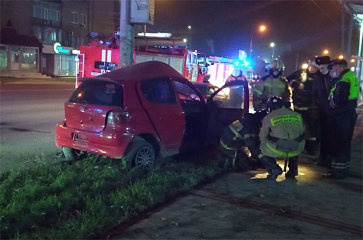 Новосибирец в полночь разбился на Речном вокзале