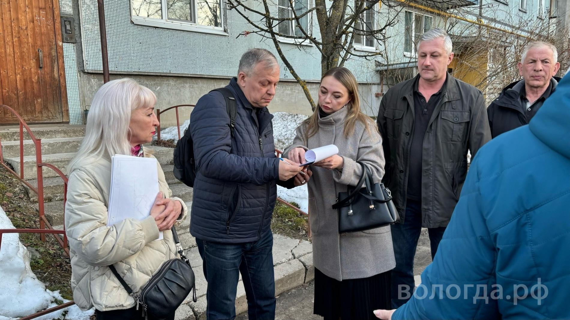 В Вологде стартовали встречи с жителями по вопросу благоустройства дворовых территорий