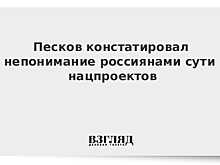 Кремль спрогнозировал социальный эффект от нацпроектов