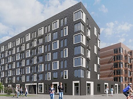 Среднеэтажный квартал с пиксельными фасадами возведут в ТиНАО