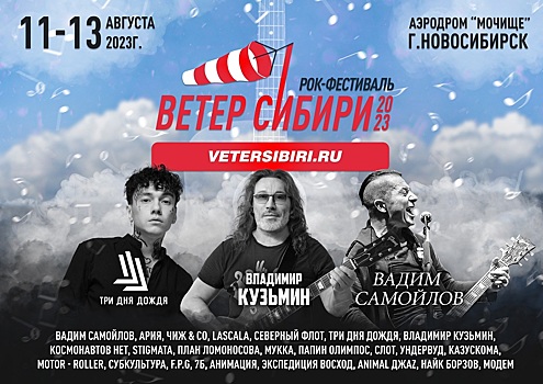 С афиши фестиваля «Ветер Сибири» пропала группа «Сплин»