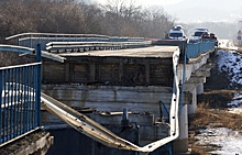 Обрушившийся в Приморье мост восстановлен
