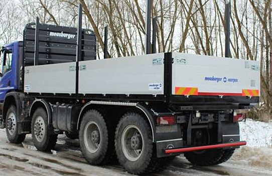 Новая бортовая надстройка для грузовиков от "Meusburger Новтрак"