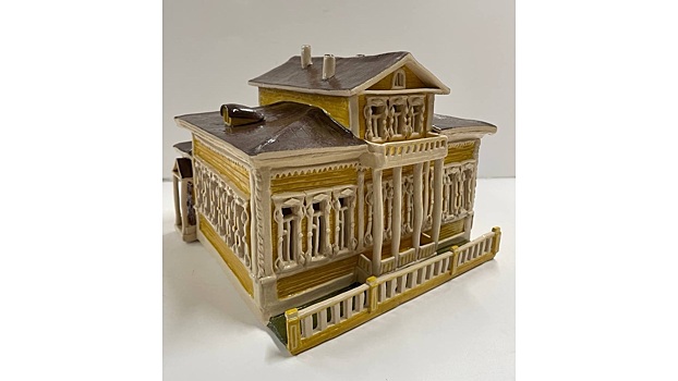 Обновленный дом Засецких воссоздала из керамики супружеская пара из Вологды