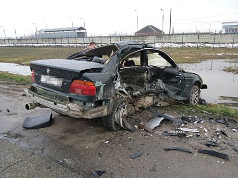 21-летний водитель BMW погиб на встречке в Северском районе