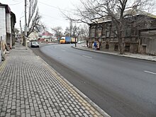 В Астрахани закончили ремонт дороги на улице Псковской