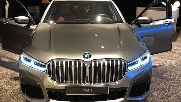 В Сети показали новые фото еще не вышедшего BMW 7-Series