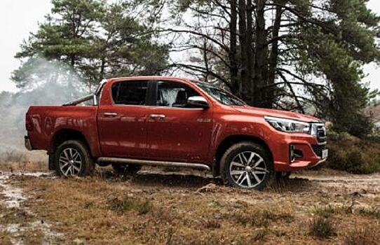 На рынок Европы выходит обновленный пикап Toyota Hilux