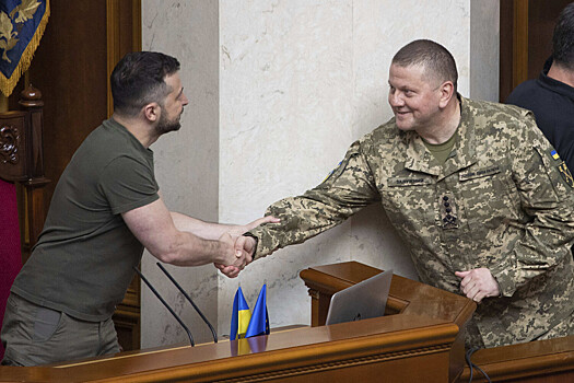 Украинцы больше доверяют Залужному, чем Зеленскому