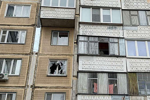 Губернатор Гладков: дрон ВСУ врезался в жилой дом в Белгороде, погиб мужчина