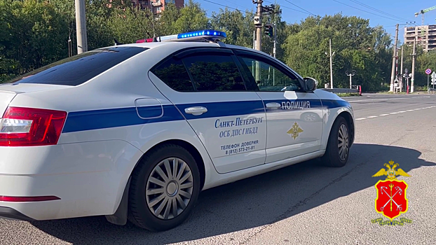 Сотрудниками Госавтоинспекции в Санкт-Петербурге задержан нетрезвый водитель, который совершил ДТП и оставил пассажира