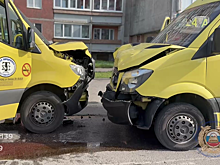 В Калининграде семь человек пострадали в ДТП с участием двух маршруток