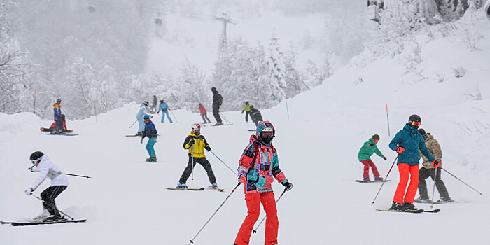 Горнолыжные курорты открылись в Сочи
