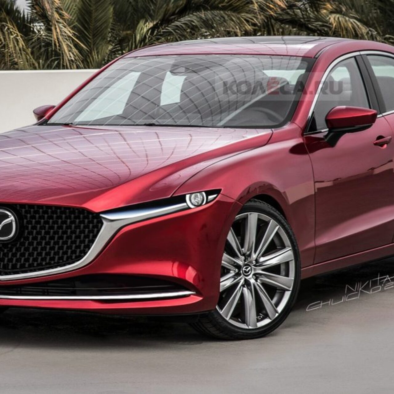 Обнародованы дебютные снимки обновленной Mazda 6 - Рамблер/авто