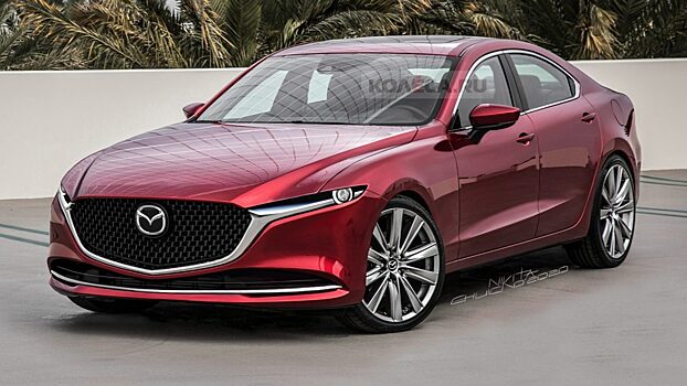 Обнародованы дебютные снимки обновленной Mazda 6