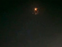 Уклонившуюся от перехвата и ударившую по цели иранскую ракету сняли на видео