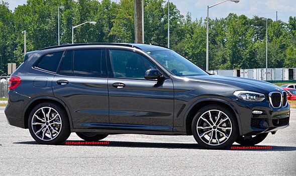 Новый BMW X3 2018 заметили в спецификации M Sport