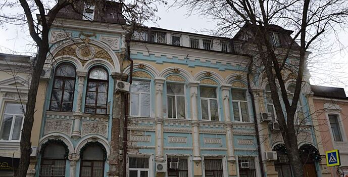 Ремонт здания XIX века под музей города Ростова-на-Дону начнут в 2020 году