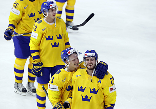 Чемпионат мира по хоккею 2018: Швеция — Чехия. 3:2