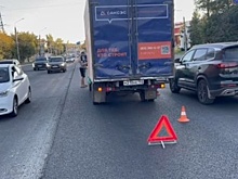 Грузовик сбил велосипедиста на проспекте Гагарина в Нижнем Новгороде