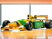 Победную Benetton B192 Шумахера продают на аукционе