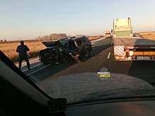 В аварии под Убинкой выжили дети