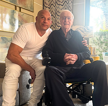 Вин Дизель опубликовал трогательный снимок с легендой кино Майклом Кейном