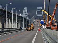 Cпециалисты завершили установку последнего пролета Крымского моста